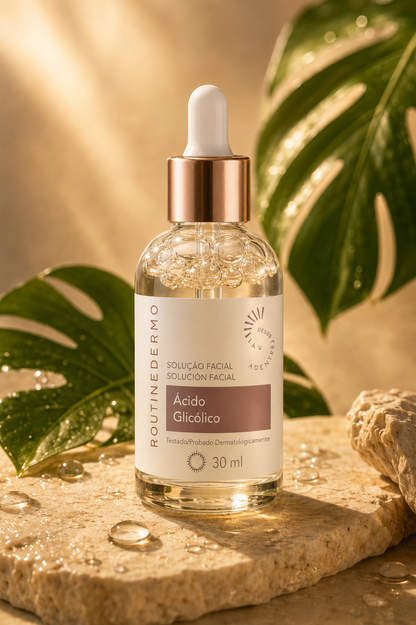 Sérum Facial Ácido Glicólico Routine Dermo – Piel Luminosa y Uniforme